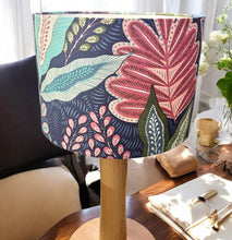 Load image into Gallery viewer, ‘Botanical’ Print Large Drum Lampshade
