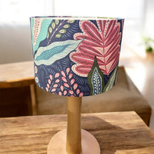 Load image into Gallery viewer, ‘Botanical’ Print Large Drum Lampshade
