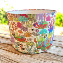 Load image into Gallery viewer, ‘The Reef’ Print Large Drum Lampshade
